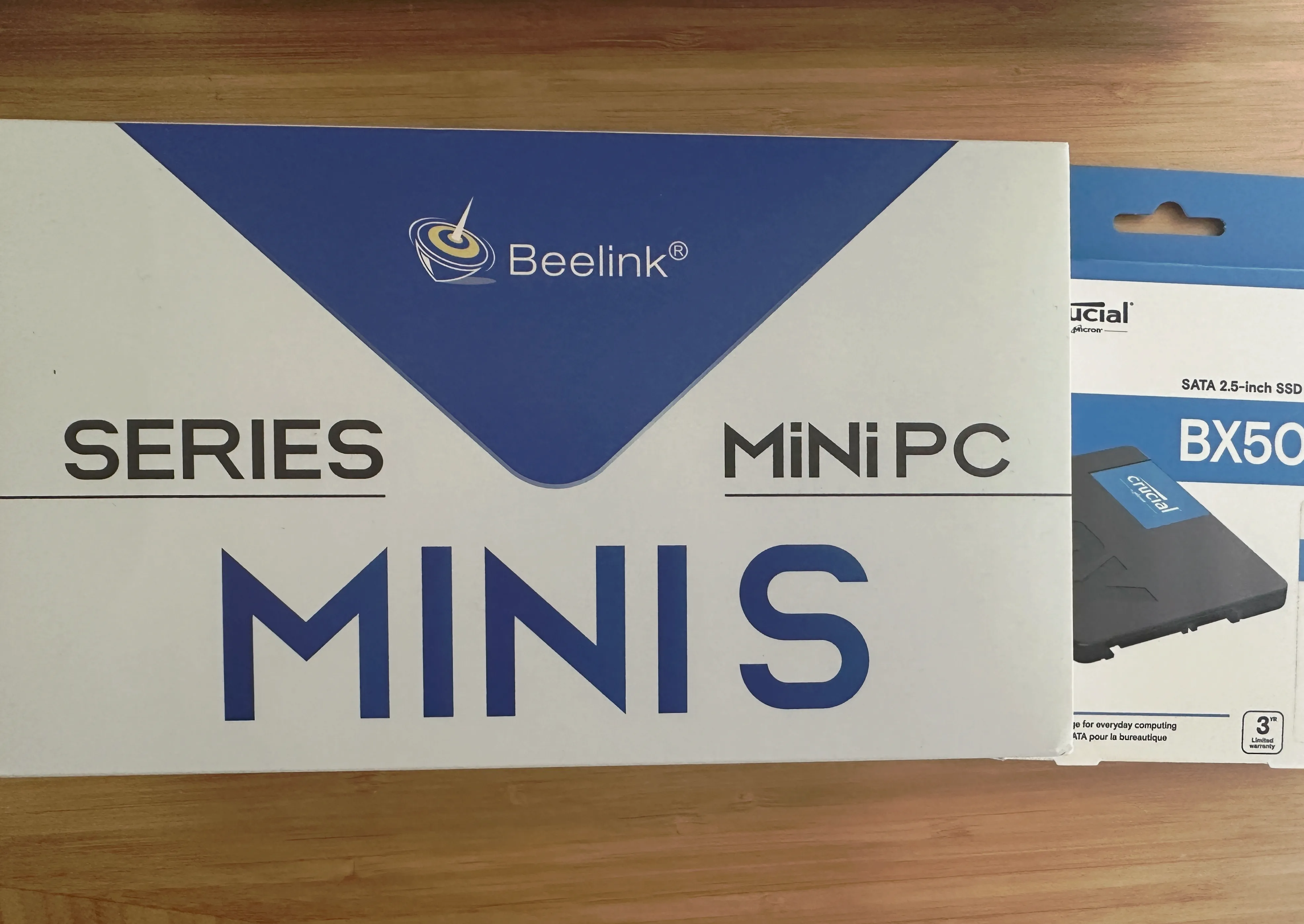 The box for a Beelink S12 Pro