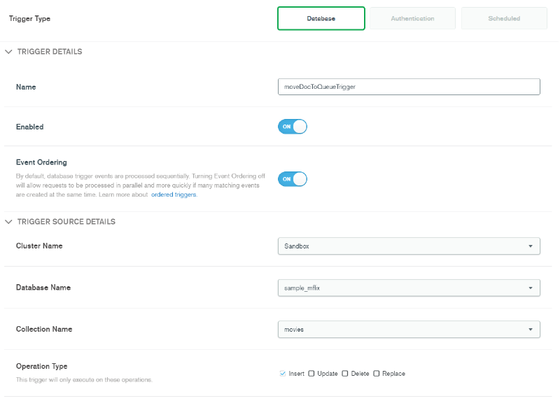 Configuring the Realm Trigger Part 1